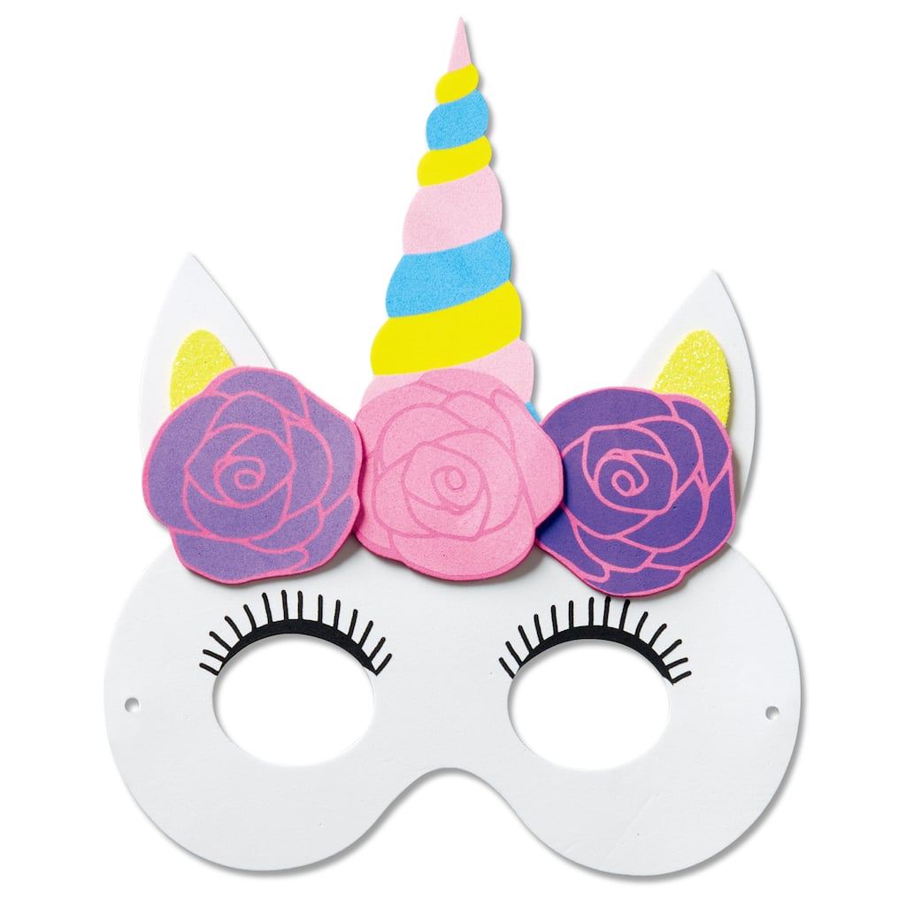 find the unicorn foam mask kit by creatology at michaels